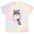Raccoon Tie-Dye T-Shirt | Casual, Cartoon Animal | Classic Fit Hazy Rainbow Tie-Dye Raccoon Tie-Dye T-Shirt | Casual, Cartoon Animal | Classic Fit Hazy Rainbow Tie-Dye