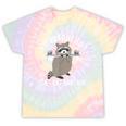 Raccoon Trash Panda | Tie-Dye Gym T-Shirt for Workout Enthusiasts Hazy Rainbow Tie-Dye Raccoon Trash Panda | Tie-Dye Gym T-Shirt for Workout Enthusiasts Hazy Rainbow Tie-Dye