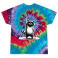 Autistic Raccoon Tie-Dye T-Shirt - Fun Meme Design for Awareness Festival Tie-Dye Autistic Raccoon Tie-Dye T-Shirt - Fun Meme Design for Awareness Festival Tie-Dye