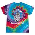 Raccoon Lover Tie-Dye T-Shirt - Fun Animal Design for Wildlife Fans Festival Tie-Dye Raccoon Lover Tie-Dye T-Shirt - Fun Animal Design for Wildlife Fans Festival Tie-Dye