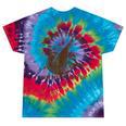 Sarcastic Raccoon Tie-Dye T-Shirt - Not My Trash Theme for Casual Fun Festival Tie-Dye