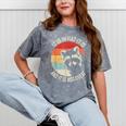 Raccoon Vintage Mineral Wash Tee | Unisex Quirky Casual Top Mineral Gray Raccoon Vintage Mineral Wash Tee | Unisex Quirky Casual Top Mineral Gray