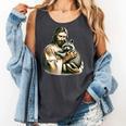 Vintage Raccoon Lover Comfort Tank Top – Jesus Hug Design Pepper