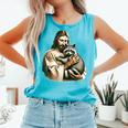 Vintage Raccoon Lover Comfort Tank Top – Jesus Hug Design Lagoon