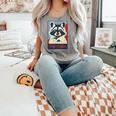 Trash Panda Raccoon Comfort Colors Tank Top - Animal Lover Gift Grey