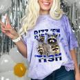 Rizz Em Autistic Raccoon Tism Meme T-Shirt | Comfort Color-Blast Amethyst