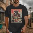Raccoon Ramen Anime Unisex T-Shirt - Fun Japanese Style Raccoon Ramen Anime Unisex T-Shirt - Fun Japanese Style