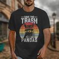 Retro Raccoon Unisex T-Shirt | Vintage Save The Trash Pandas Tee Retro Raccoon Unisex T-Shirt | Vintage Save The Trash Pandas Tee