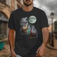 Three Possum Moon Unisex T-Shirt - Whimsical Nocturnal Design Three Possum Moon Unisex T-Shirt - Whimsical Nocturnal Design