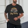 Stay Trashy Meme Unisex T-Shirt - Fun Opossum & Raccoon Design Stay Trashy Meme Unisex T-Shirt - Fun Opossum & Raccoon Design