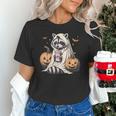 Ghost Pumpkin Raccoon Lovers Halloween Unisex T-Shirt