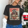 Raccoon Ramen Anime Unisex T-Shirt - Fun Japanese Style Raccoon Ramen Anime Unisex T-Shirt - Fun Japanese Style