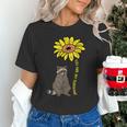 Raccoon Sunflower You Are My Sunshine Unisex T-Shirt - Cute Gift