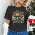 Raccoon Trash Panda Unisex T-Shirt - Whimsical Statement Raccoon Trash Panda Unisex T-Shirt - Whimsical Statement