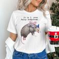 Fairy Godpossum Raccoon Trash Panda T-Shirt - Quirky Gift for Animal Lovers