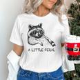 Raccoon Moon T-Shirt - Unisex Trash Panda Tee for Animal Lovers