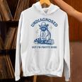 Cowboy Raccoon Meme Unisex Hoodie—Playful Statement Piece Cowboy Raccoon Meme Unisex Hoodie—Playful Statement Piece
