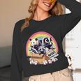 Vintage Adopt a Street Cat Unisex Long Sleeve Tee - Quirky Wildlife Design