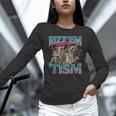 Autistic Raccoon Meme Long Sleeve T-Shirt | Unisex Humor Apparel