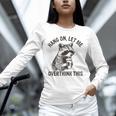 Overthink This Raccoon Unisex Long Sleeve T-Shirt - Sarcastic Fun Overthink This Raccoon Unisex Long Sleeve T-Shirt - Sarcastic Fun