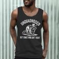 Cowboy Raccoon Men's Tank Top - Fun Statement for Wild Spirits