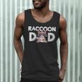 Raccoon Dad Men's Tank Top | Fun Father's Day Gift