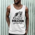Raccoon Specialist Tank Top for Men - Vintage Design - Fun Gift