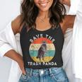 Save the Trash Panda Raccoon Flowy Tank - Vintage Sunset Design Save the Trash Panda Raccoon Flowy Tank - Vintage Sunset Design