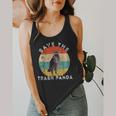 Save the Trash Panda Raccoon Flowy Tank - Vintage Sunset Design Save the Trash Panda Raccoon Flowy Tank - Vintage Sunset Design