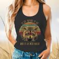 Raccoon Cartoon Kids Tank - Fun Flowy Design