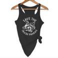 Save the Raccoons | Animal Lover Flowy Tank for Nature Advocates Save the Raccoons | Animal Lover Flowy Tank for Nature Advocates