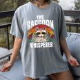 Raccoon's Lover Vintage Women's T-Shirt – Retro Comfort & Style Gray