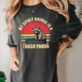 Trash Panda Raccoon Lovers Women's T-Shirt | Comfort Colors Pepper Trash Panda Raccoon Lovers Women's T-Shirt | Comfort Colors Pepper