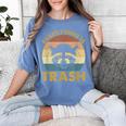 Vintage Raccoon Lovers Women's T-Shirt - Fun Graphic Tee Blue Jean