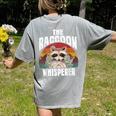 Raccoon Whisperer Women's T-Shirt - Vintage Retro Style for Animal Lovers Grey