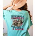 Autism Awareness Raccoon T-Shirt | Women's Comfort Colors | Fun Back Print Chalky Mint Autism Awareness Raccoon T-Shirt | Women's Comfort Colors | Fun Back Print Chalky Mint