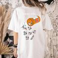 Raccoon Lover Women's T-Shirt - Happy Pills Back Print | Comfort Colors Ivory