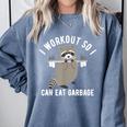 Raccoon Trash Panda Workout Sweatshirt - Unisex Gym Wear, Comfort Style Blue Jean Raccoon Trash Panda Workout Sweatshirt - Unisex Gym Wear, Comfort Style Blue Jean
