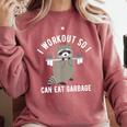 Raccoon Trash Panda Workout Sweatshirt - Unisex Gym Wear, Comfort Style Crimson Raccoon Trash Panda Workout Sweatshirt - Unisex Gym Wear, Comfort Style Crimson