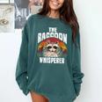 Raccoon's Lover Sweatshirt - Vintage Retro Unisex | Comfort Colors Blue Spruce