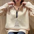 Cute But Feral Raccoon | Sarcastic Oversized Sweatshirt - Small Sand Cute But Feral Raccoon | Sarcastic Oversized Sweatshirt - Small Sand