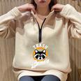 Raccoon Sweatshirt - Cartoon Trash Panda Style for All Seasons Sand Raccoon Sweatshirt - Cartoon Trash Panda Style for All Seasons Sand
