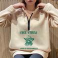 Sarcastic Raccoon Cowboy Half-Zip Oversized Sweatshirt - Fun Vibes Sand Sarcastic Raccoon Cowboy Half-Zip Oversized Sweatshirt - Fun Vibes Sand
