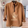 Vintage Cowboy Raccoon Sweatshirt - Oversized Unisex Half Zip Brown Vintage Cowboy Raccoon Sweatshirt - Oversized Unisex Half Zip Brown