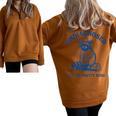 Cowboy Raccoon Meme Oversized Half Zip Sweatshirt - Quirky Style Brown