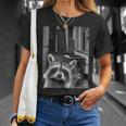 Raccoon T-Shirt - Fun Selfie Design | Unisex Casual Wear Gifts for Her