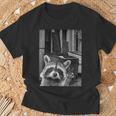 Raccoon T-Shirt - Fun Selfie Design | Unisex Casual Wear Gifts for Old Men