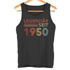 1950 Birthday Man 75Th Decoration 75S 75Th Birthday Tank Top