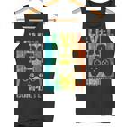 25 Geburtstag Geschenk Mann Gamer Level Complete 25 Jahre Tank Top