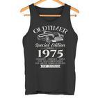 50Th Birthday Manintageintage 1975  Tank Top